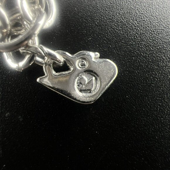 Swarovski Necklace Swan Signed Clear Crystal Emerald Cut Cocktail Rhodium Plated - Picture 11 of 13